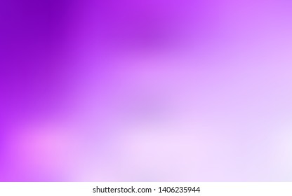 Light Pink vector blurred template. Colorful abstract illustration with gradient. Blurred design for your web site.