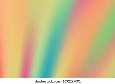 Plantilla borrosa vectorial rosa claro. Ilustración abstracta brillante con diseño degradado. Fondo para los diseños.