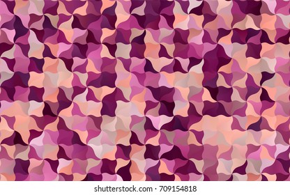 Light Pink vector blurry arched template. A completely new color illustration in a vague style. The template can be used as a background for cell phones.