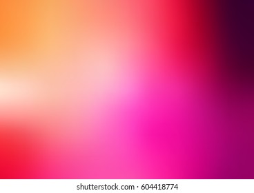 Light Pink vector blurry bright background design. Shine colored background in brand-new style with gradient. 