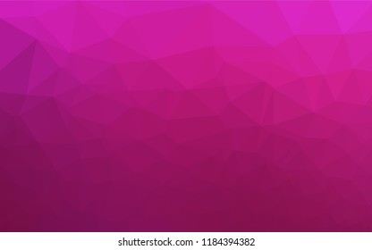 Light Pink vector blurry hexagon texture. A vague abstract illustration with gradient. The template can be used as a background for cell phones.
