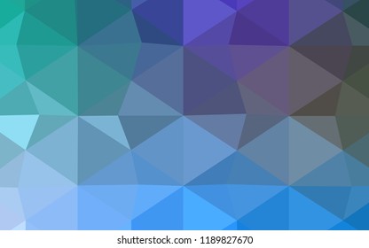 Light Pink vector blurry triangle texture. Shining polygonal illustration, which consist of triangles. The template for cell phone's backgrounds.