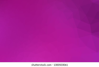 Light Pink vector blurry triangle texture. Colorful abstract illustration with gradient. Template for a cell phone background.