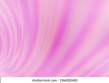Light Pink vector bokeh and colorful pattern. A vague abstract illustration with gradient. A completely new template for your design.