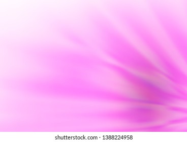 Light Pink vector bokeh and colorful pattern. A completely new color illustration in a bokeh style. Brand new style for your business design.