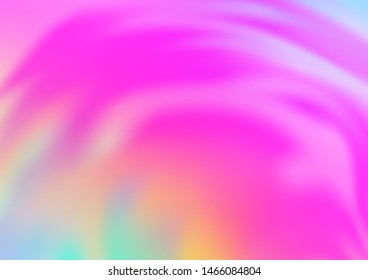 Light Pink vector bokeh and colorful pattern. An elegant bright illustration with gradient. A completely new design for your business.