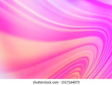 Light Pink vector bokeh and colorful pattern. Glitter abstract illustration with an elegant design. A new texture for your design.