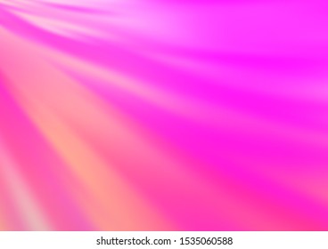 Light Pink vector bokeh and colorful pattern. Colorful illustration in blurry style with gradient. A new texture for your design.
