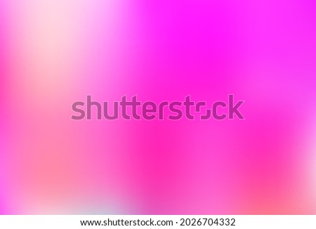 Light Pink vector bokeh and colorful pattern. Creative illustration in halftone style with gradient. Brand new template for your design.