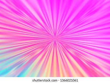 Light Pink vector bokeh pattern. Colorful abstract illustration with gradient. Brand new style for your business design.