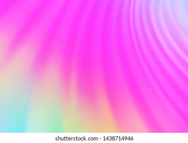 Light Pink vector bokeh template. Shining colorful illustration in a Brand new style. The blurred design can be used for your web site.