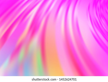 Light Pink vector bokeh template. An elegant bright illustration with gradient. The elegant pattern for brand book.