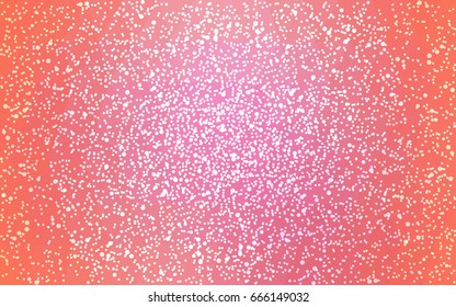 Light Pink vector christmas polygon background. Low poly Illustration consisting of triangles with snowflakes. Texture background of New Year celebration.
