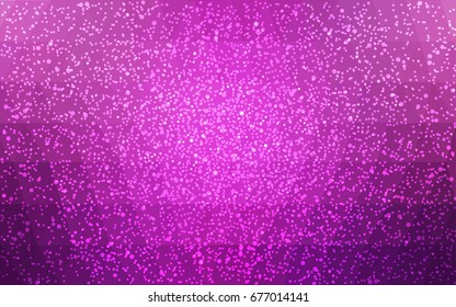 Light Pink vector christmas postcard low polygon background. Illustration consisting of triangles. Abstract triangular polygonal origami or crystal design of New Year celebration.