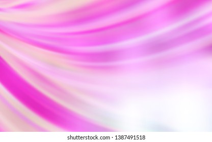 Light Pink vector colorful abstract texture. Shining colored illustration in smart style. Smart design for your work.