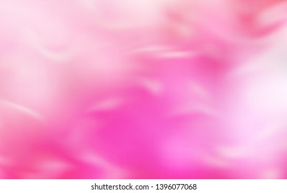 Light Pink vector colorful abstract texture. Glitter abstract illustration with gradient design. Elegant background for a brand book.