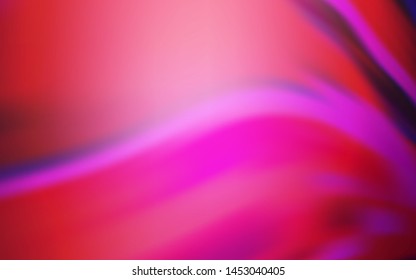 Light Pink vector colorful abstract background. A completely new colored illustration in blur style. The best blurred design for your business.