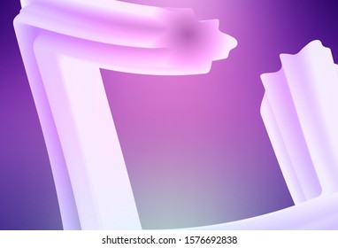 Light Pink vector colorful abstract background. Abstract colorful illustration with gradient. Elegant background for a brand book.