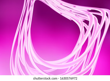 Light Pink vector colorful abstract texture. Shining colorful illustration in smart style. Smart design for your work.