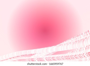 Hellrosa Vektorillustration bunter abstrakter Hintergrund. Eine elegante, helle Illustration mit Farbverlauf. Eleganter Hintergrund für ein Markenbuch.