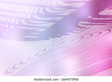 Fondo abstracto de color vectorial claro rosa. Ilustración creativa en estilo de medio tono con degradado. Nuevo diseño para su negocio.