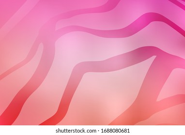 Light Pink vector colorful abstract texture. An elegant bright illustration with gradient. New way of your design.