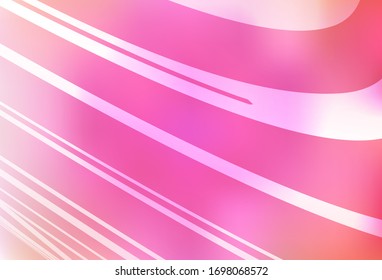 Hellrosa Vektorillustration bunt abstrakte Textur. Eine komplett neue farbige Illustration im unscharfen Stil. Hintergrund für Designs.