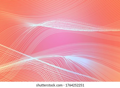 Light Pink vector colorful abstract background. Shining colorful illustration in smart style. Blurred design for your web site.