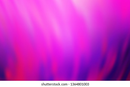 Light Pink vector colorful blur backdrop. A completely new colored illustration in blur style. Completely new design for your business.