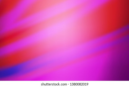 Light Pink vector colorful blur backdrop. A completely new colored illustration in blur style. New design for your business.