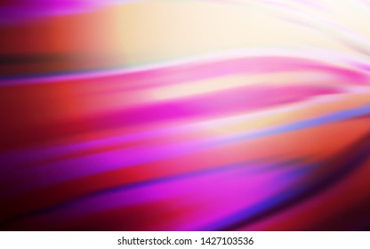 Light Pink vector colorful blur background. Glitter abstract illustration with gradient design. New style for your business design.