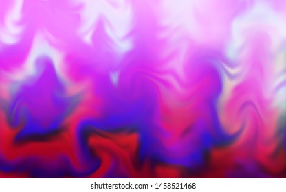Light Pink vector colorful blur background. Glitter abstract illustration with gradient design. New way of your design.