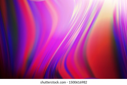 Light Pink vector colorful blur background. Glitter abstract illustration with gradient design. New style design for your brand book.