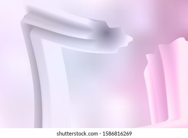 Light Pink vector colorful blur backdrop. Shining colorful illustration in smart style. Smart design for your work.