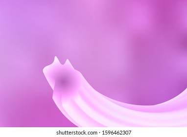 Light Pink vector colorful blur backdrop. New colored illustration in blur style with gradient. Elegant background for a brand book.