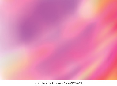 Light Pink vector colorful blur backdrop. New colored illustration in blur style with gradient. New design for your business.