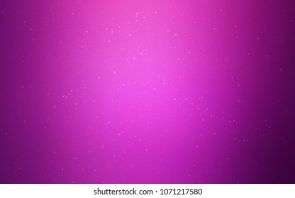 Light Pink vector cover with astronomical stars. Modern abstract illustration with Big Dipper stars. Template for cosmic backgrounds.
