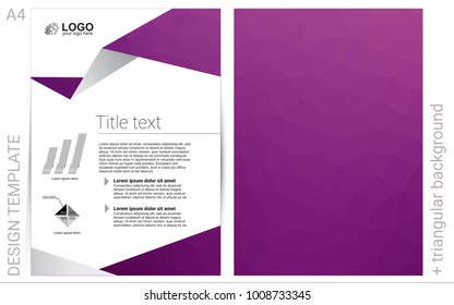 Light Pink vector  cover for Envelopes. Web interface on abstract background with colorful gradient. Pattern for ads, leaflets, labels of your business.