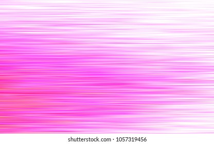 Light Pink vector cover with long lines. Decorative shining illustration with lines on abstract template. The pattern can be used for websites.