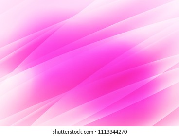Light Pink vector cover with long lines. Shining colored illustration with narrow lines. The pattern can be used for websites.