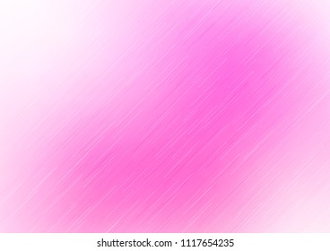 Light Pink vector cover with long lines. Shining colored illustration with narrow lines. The pattern can be used for websites.