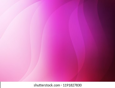 Light Pink vector cover with long lines. Shining colored illustration with narrow lines. The pattern can be used for busines ad, booklets, leaflets
