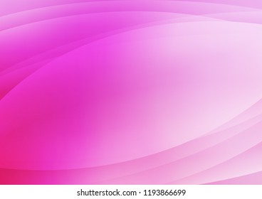 Light Pink vector cover with long lines. Decorative shining illustration with lines on abstract template. The pattern can be used as ads, poster, banner for commercial.