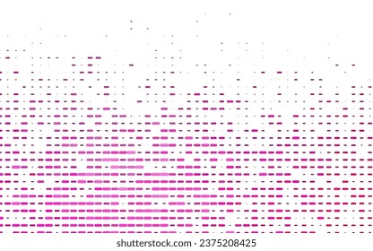 Light Pink vector cover with long lines. Shining colored illustration with narrow lines. The pattern can be used for websites.