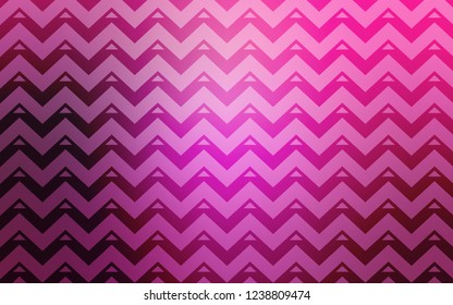Light Pink vector cover with polygonal style. Modern abstract illustration with colorful triangles. Pattern for commercials.