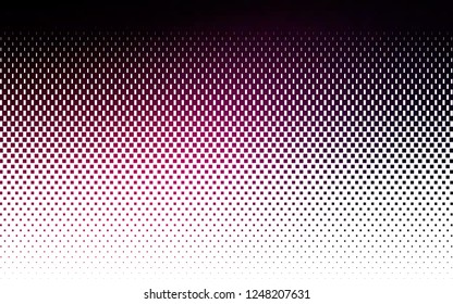 Light Pink vector cover in polygonal style. Rectangles on abstract background with colorful gradient. Smart design for your business advert.