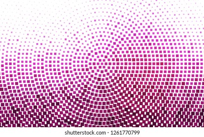 Light Pink vector cover in polygonal style. Abstract gradient illustration with rectangles. Smart design for your business advert.