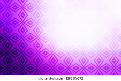Light Pink vector cover in polygonal style. Modern abstract illustration with colorful rectangles. Best design for your ad, poster, banner.