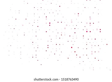 Light Pink vector cover with polygonal style. Illustration with set of colorful rectangles. Best design for your ad, poster, banner.