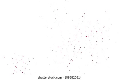 Light Pink vector  cover with spots. Beautiful colored illustration with blurred circles in nature style. The pattern can be used for beautiful websites.